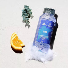 Adidas UEFA Star Edition Duschgel Herren – 250 ml, Vegane Formel