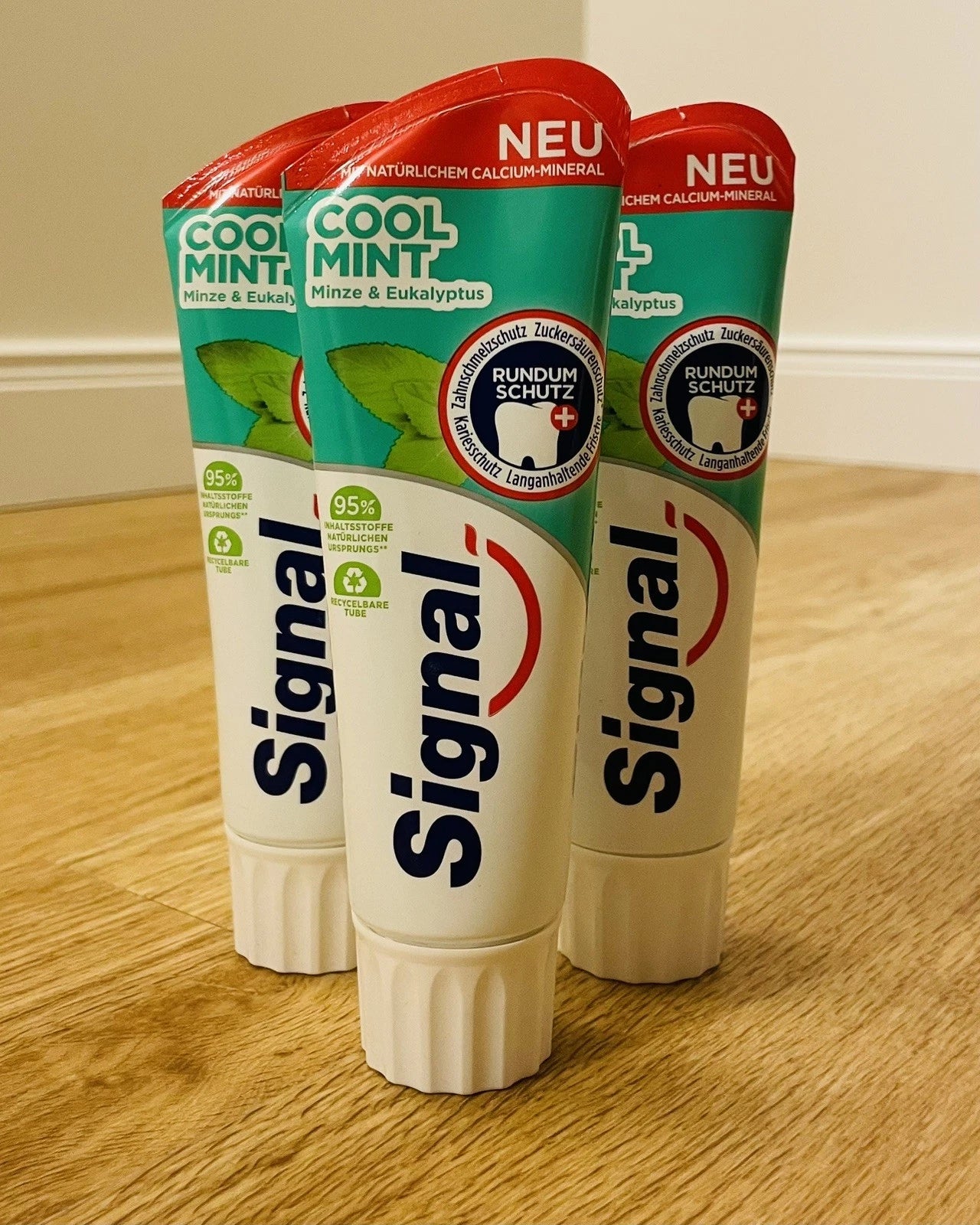 Signal Cool Mint Zahnpasta | 3er-Pack