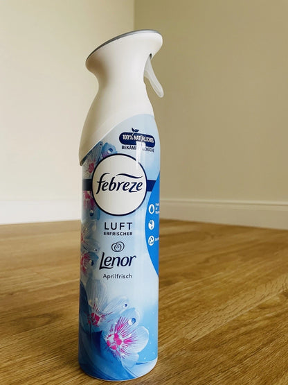 3x Febreze Lufterfrischer Raumduft Lenor Aprilfrisch Spray 300ml