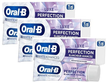 3x Oral B Zahnpasta 3D White Advanced Luxe Perfection Whitening Zahnpasta 75 ml
