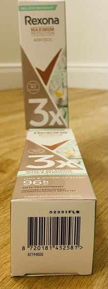 Rexona Maximum Protection Aerosol Deo – 96h Schutz – 2er Pack