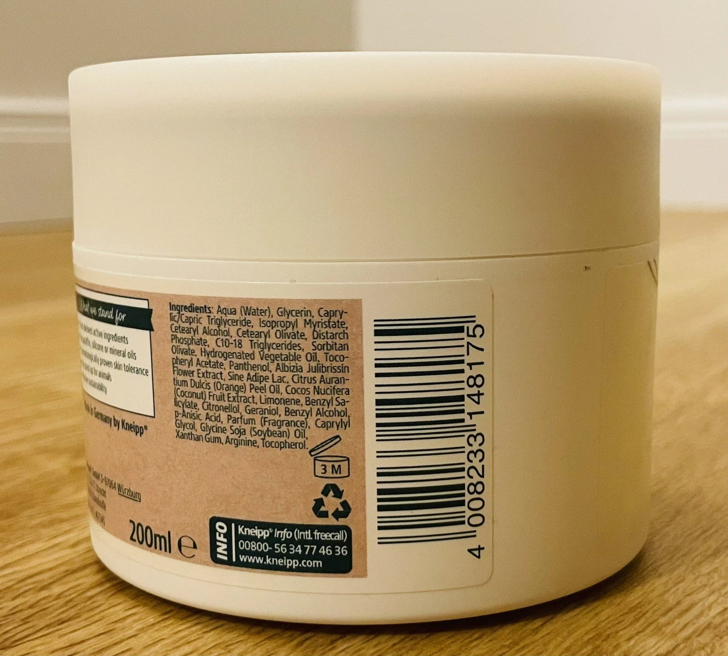 Kneipp Silky Secret Body Cream 200 ml