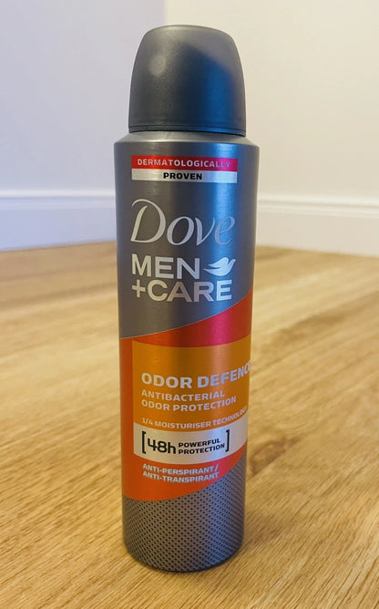 6x Dove Men+Care Deo Spray 48h Odor Defense 150 ml