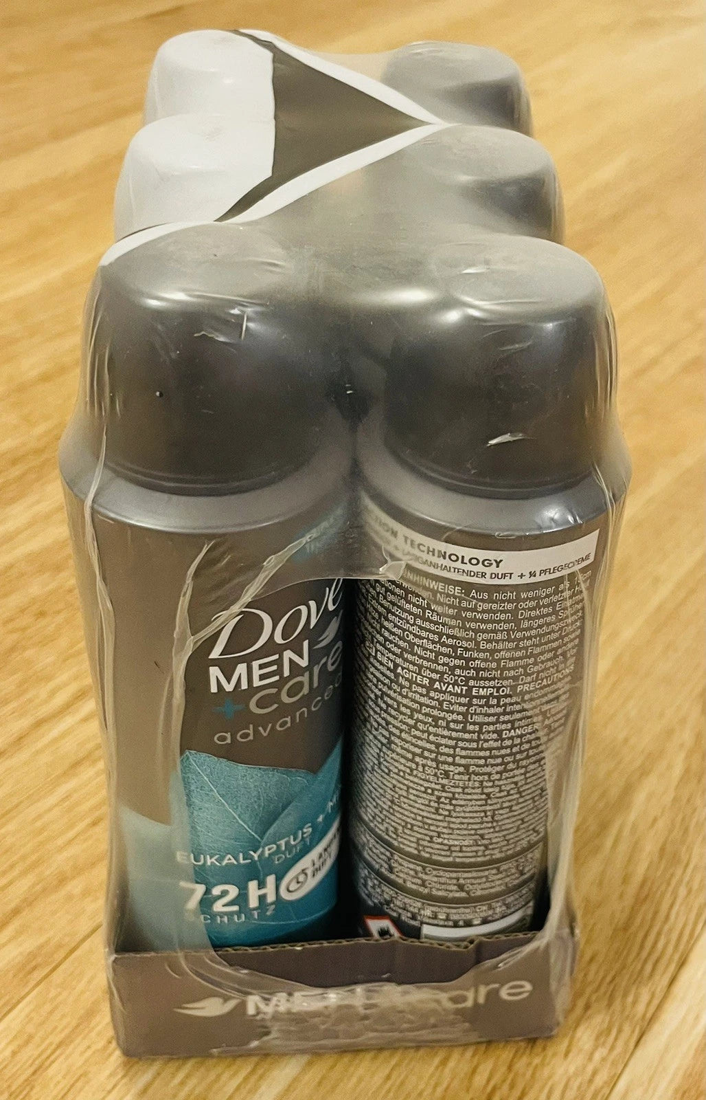 Dove Men+Care Advanced Anti-Transpirant Eukalyptus & Minze – 72h – 6er Pack